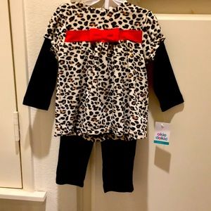 NWT-Okie Dokie two piece top and pants set